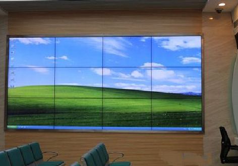 环江液晶拼接屏的另类用法。